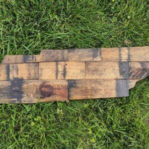 Tennessee Barrel stave cut out