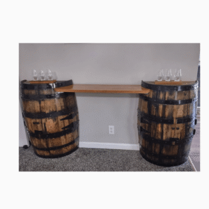 Barrel Console Table